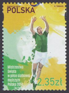 Mistrzostwa świata w piłce siatkowej mężczyzn Polska 2014 - znaczek nr 4551