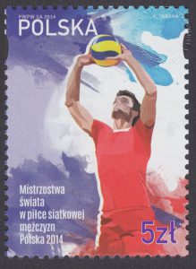 Mistrzostwa świata w piłce siatkowej mężczyzn Polska 2014 - znaczek nr 4552