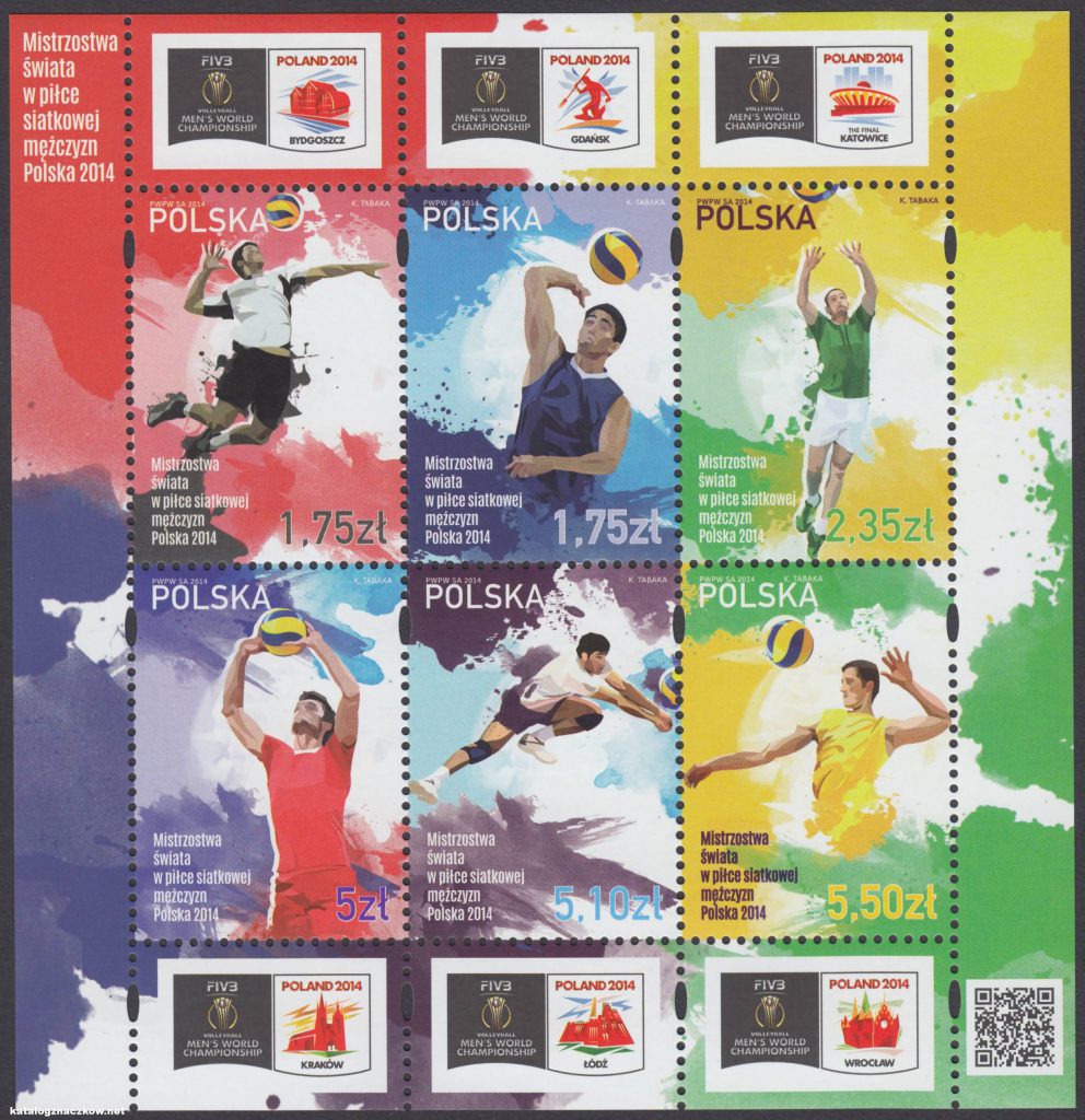 Mistrzostwa świata w piłce siatkowej mężczyzn Polska 2014 - ark. 4549-4554