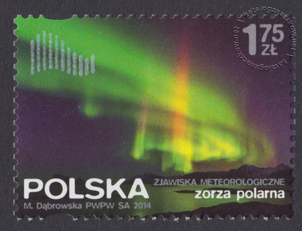 Zjawiska meteorologiczne - znaczek nr 4561