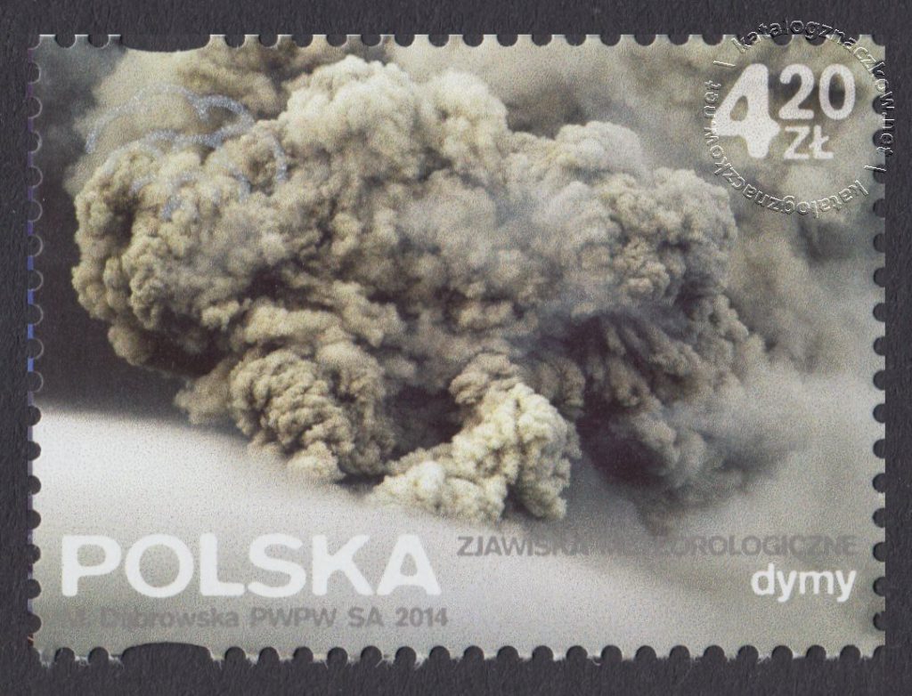 Zjawiska meteorologiczne - znaczek nr 4563