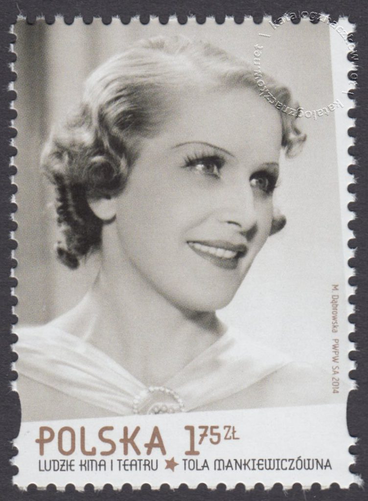 Ludzie kina i teatru - znaczek nr 4591