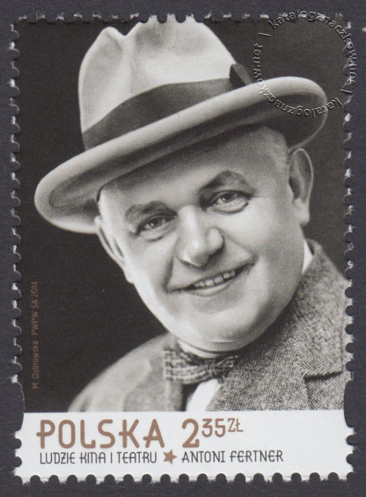 Ludzie kina i teatru - znaczek nr 4592