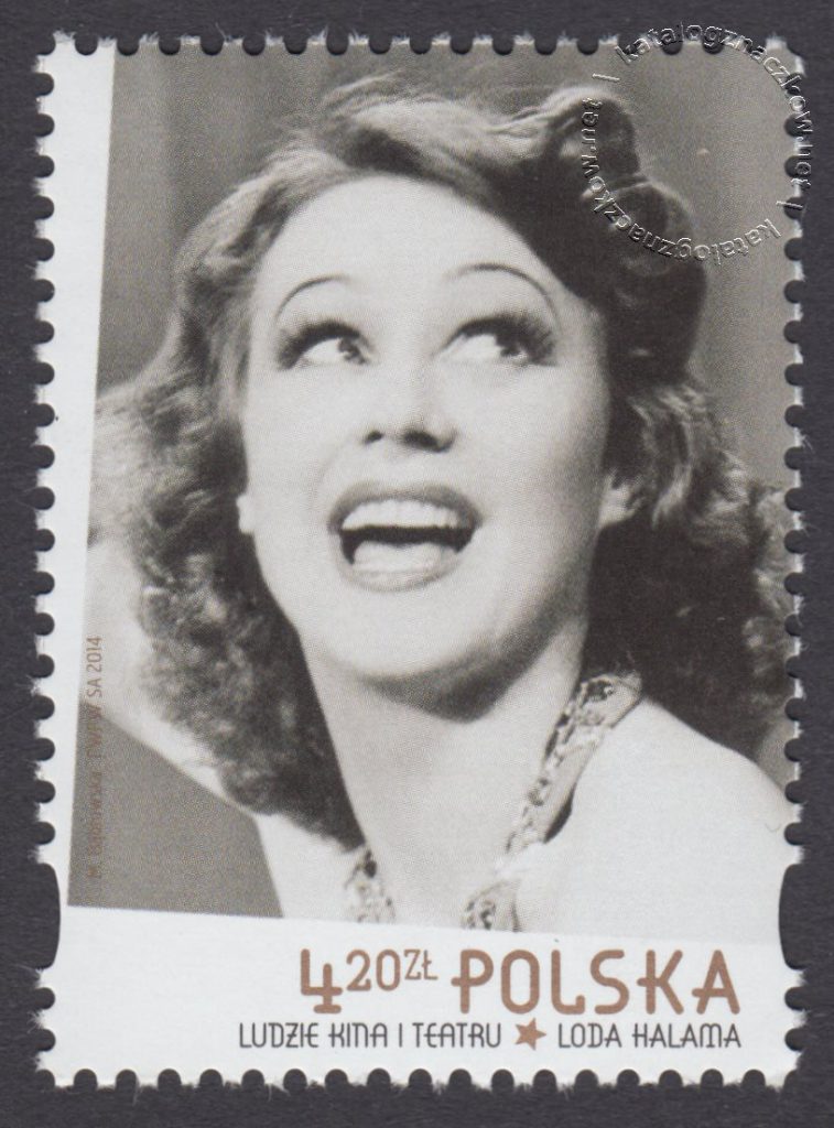 Ludzie kina i teatru - znaczek nr 4593