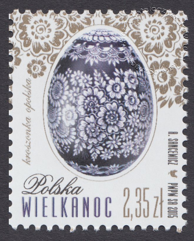 Wielkanoc - znaczek nr 4604