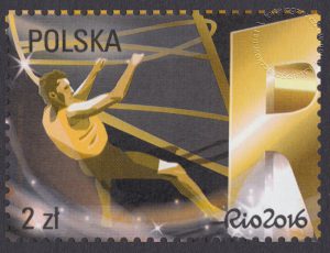 Polska Reprezentacja Olimpijska Rio 2016 - znaczek nr 4698