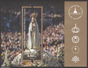 100-lecie Objawień Matki Bożej w Fatimie - Blok 202