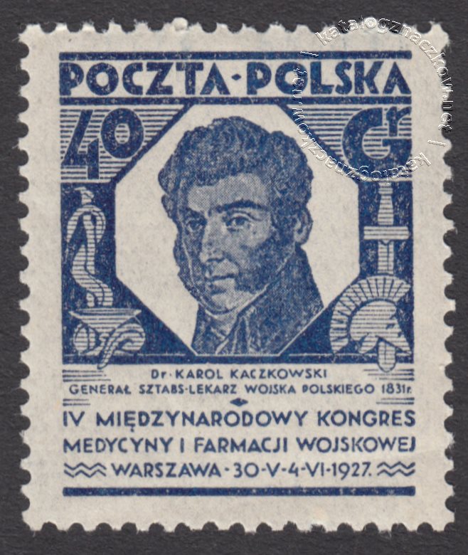 IV Międzynarodowy Kongres Medycyny i Farmacji Wojskowej w Warszawie znaczek nr 232