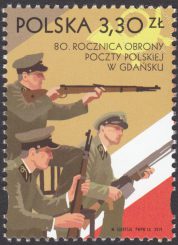 80 rocznica obrony Poczty Polskiej w Gdańsku - 5000
