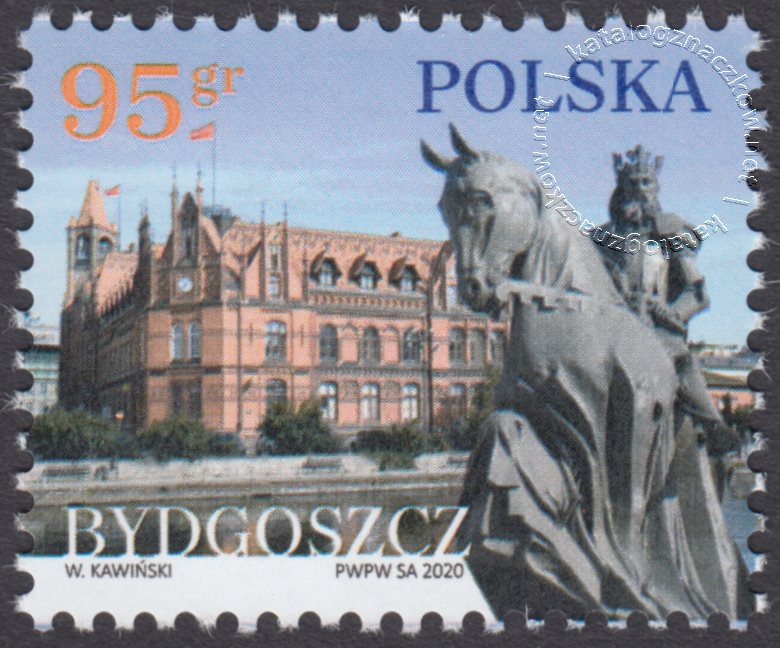 Miasta polskie – Bydgoszcz znaczek nr 5116