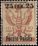 Nie dopuszczone do obiegu znaczki poczty miejskiej Warszawy z nadrukiem nowego nominału i napisu Poczta Polska - 4