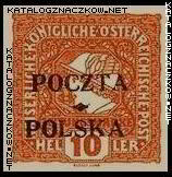Wydanie prowizoryczne tzw. krakowskie znaczek nr 53