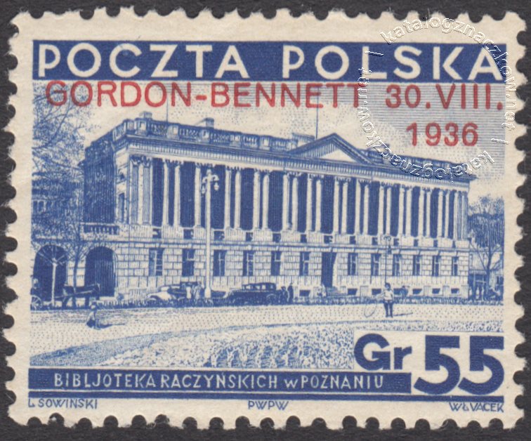 Rocznik 1936 (291-293) – Katalog Polskich Znaczków Pocztowych