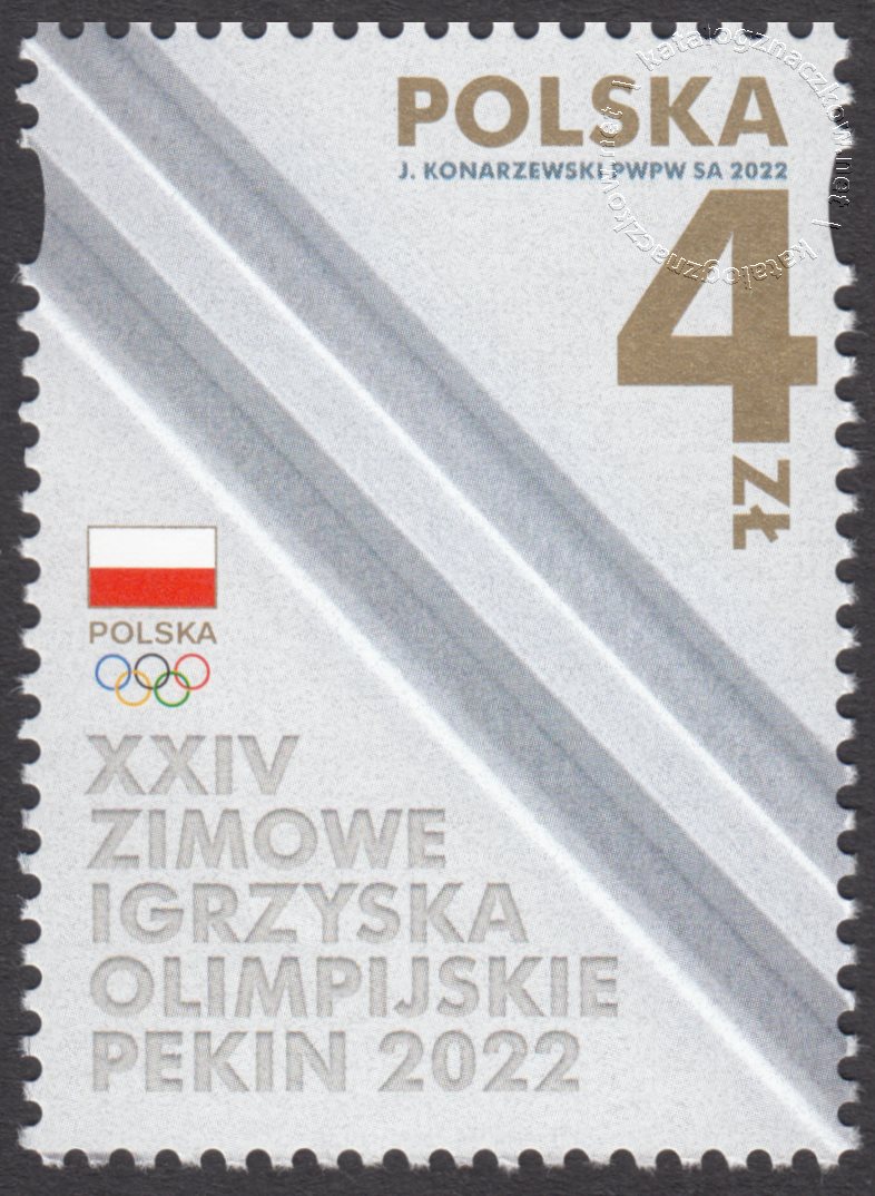XXIV Zimowe Igrzyska Olimpijskie Pekin 2022 znaczk nr 5191