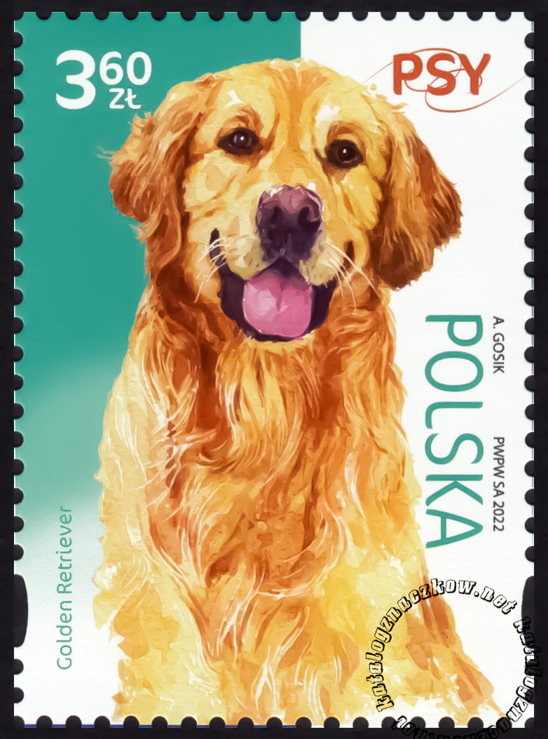 Psy 5209 Katalog Polskich Znaczków Pocztowych