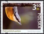 Ptaki polskich parków znaczek nr 5214