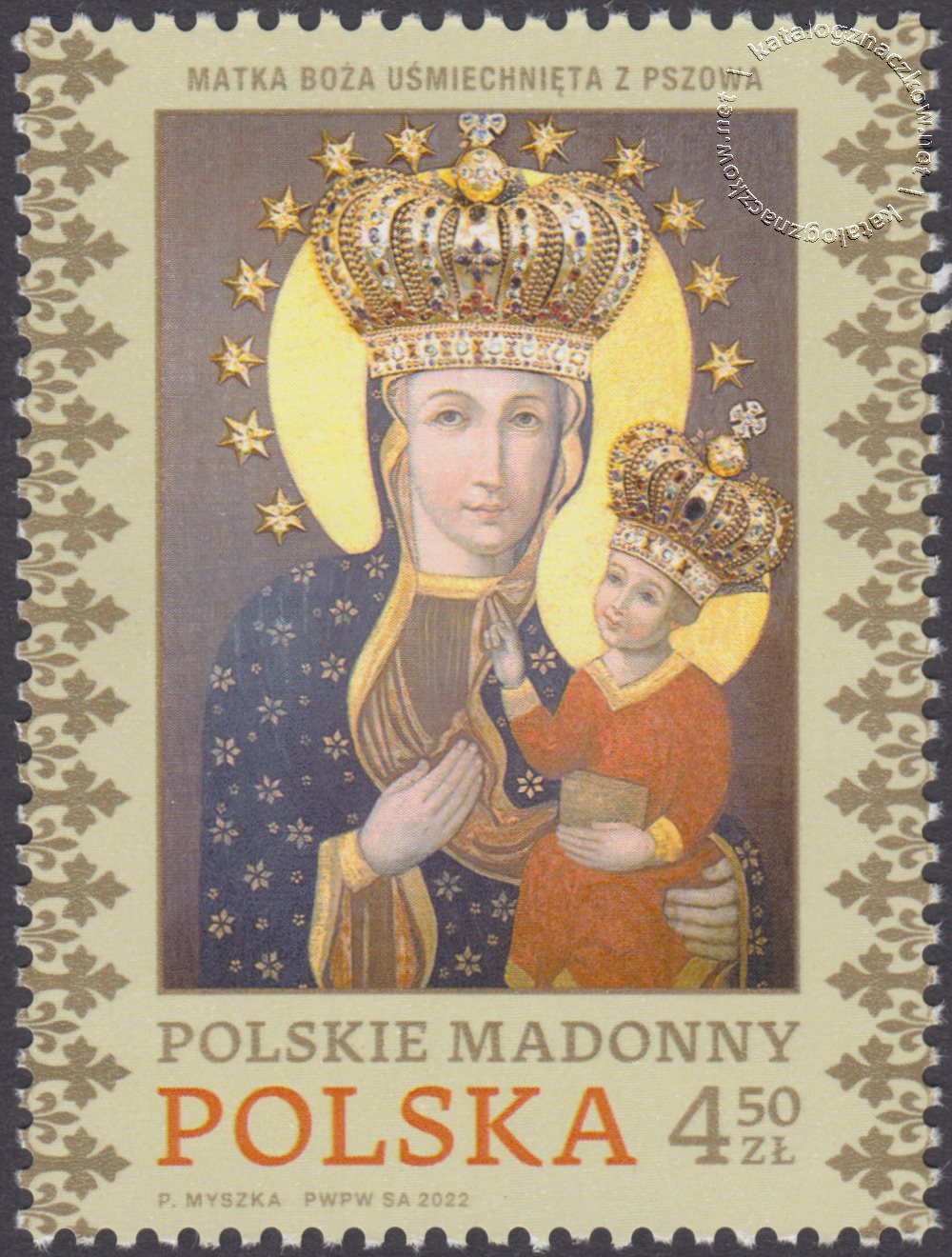 Polskie Madonny znaczek nr 5249