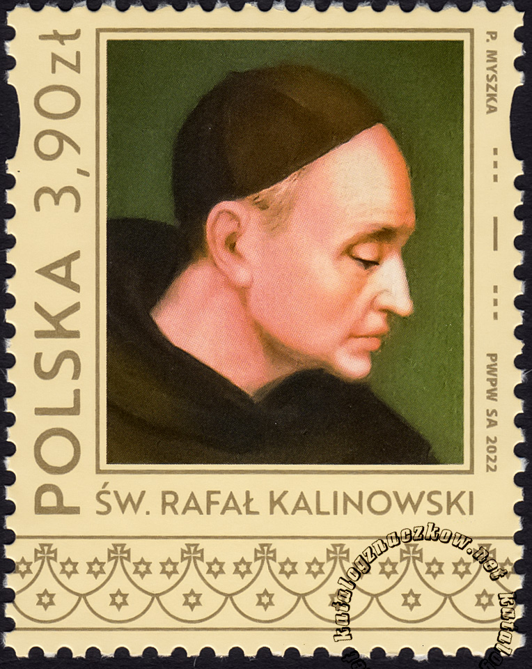 Św. Rafał Kalinowski znaczek nr 5259