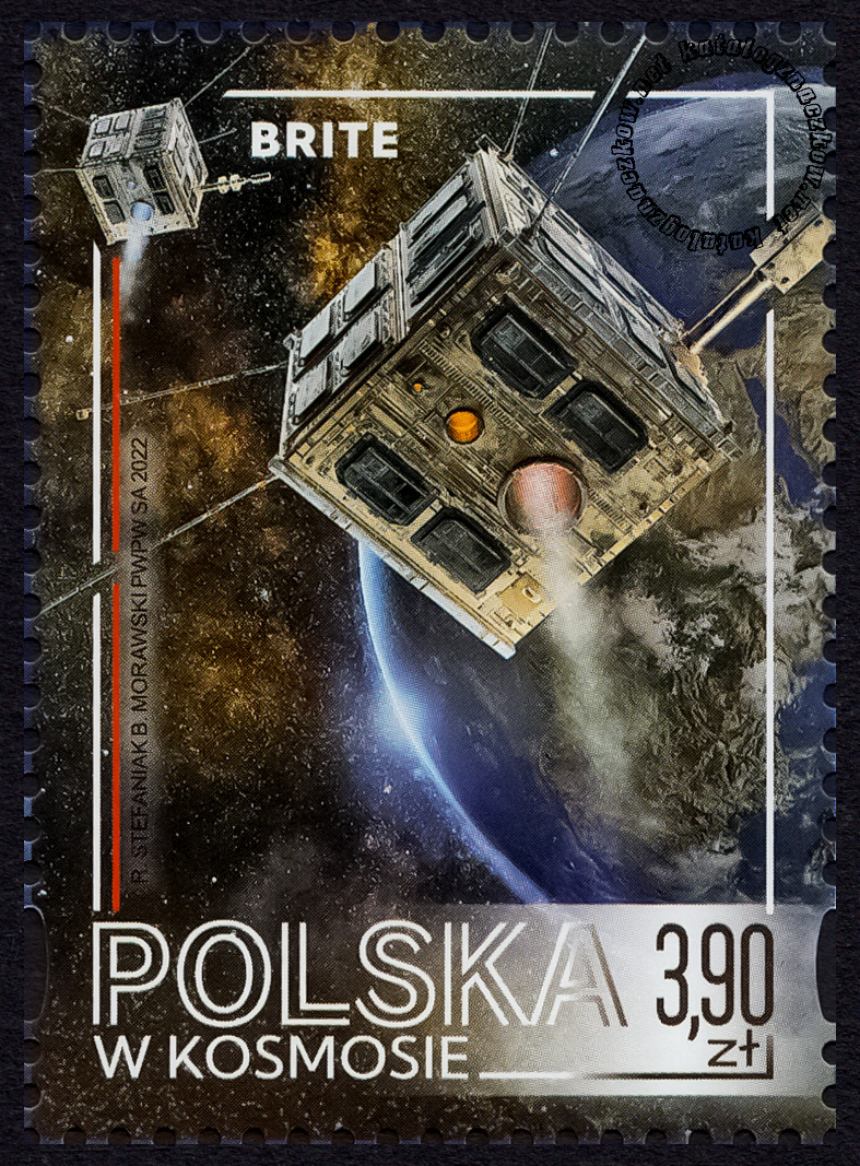 Polska w kosmosie znaczek nr 5273