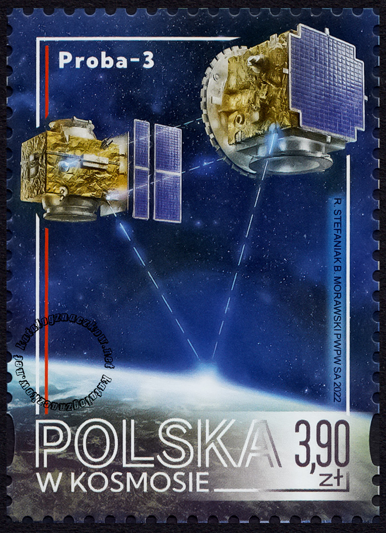 Polska w kosmosie znaczek nr 5274