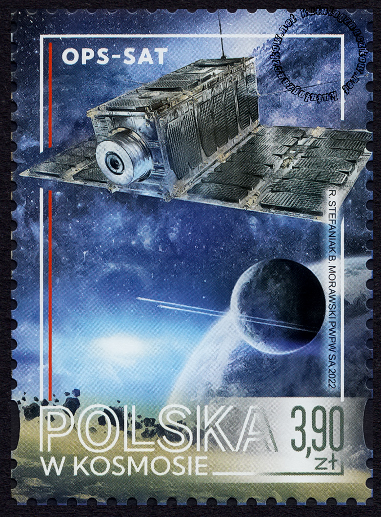 Polska w kosmosie znaczek nr 5275