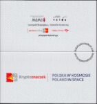 Folder Kryptoznaczek Polska w Kosmosie - Folder znaczek + token NFT - KRY252