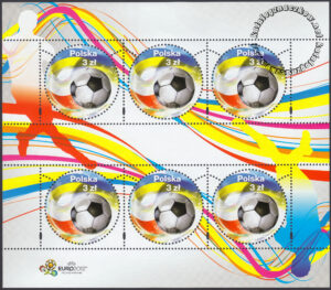 UEFA EURO 2012 - arkusz znaczków 4422