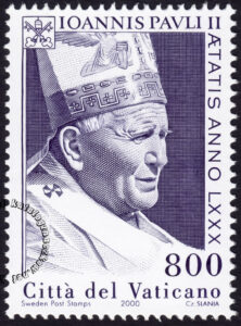 80 rocznica urodzin Papieża Jana Pawła II - wydanie watykańskie - 3682Z