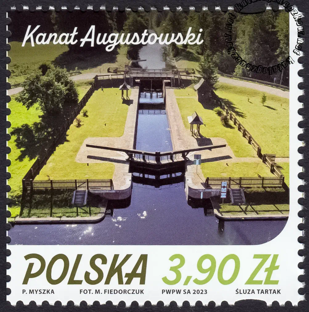 Kanał Augustowski znaczek nr 5326