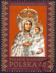 Polskie Madonny znaczek nr 5334