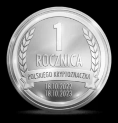 I Rocznica Polskiego Kryptoznaczka - Talar filatelistyczny 2.0 NFT