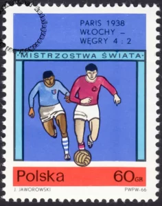 Mistrzostwa Świata w piłce nożnej w Anglii znaczek nr 1518