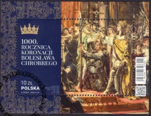 1000 rocznica koronacji Bolesława Chrobrego blok numer 273