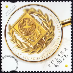 75-lecie Polskiego Związku Filatelistów znaczek numer 5480