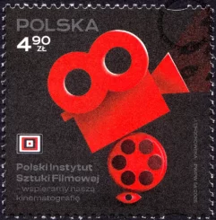Polski Instytut Sztuki Filmowej - wspieramy naszą kinematografię znaczek numer 5493