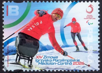 XIV Zimowe Igrzyska Paralimpijskie Mediolan-Cortina 2026 znaczek numer 5499