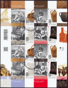 Ginące zawody arkusz znaczków 5500-5503A